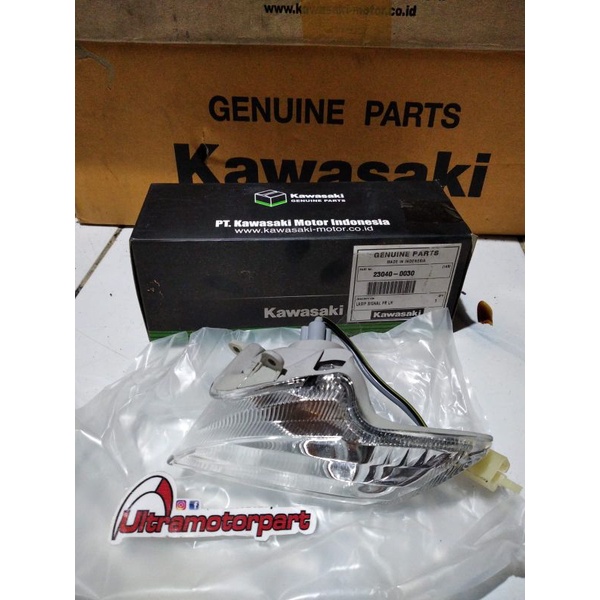 lamp signal front left lh sein sen reting depan kiri kawasaki zx130 zx 130 original 23040-0030