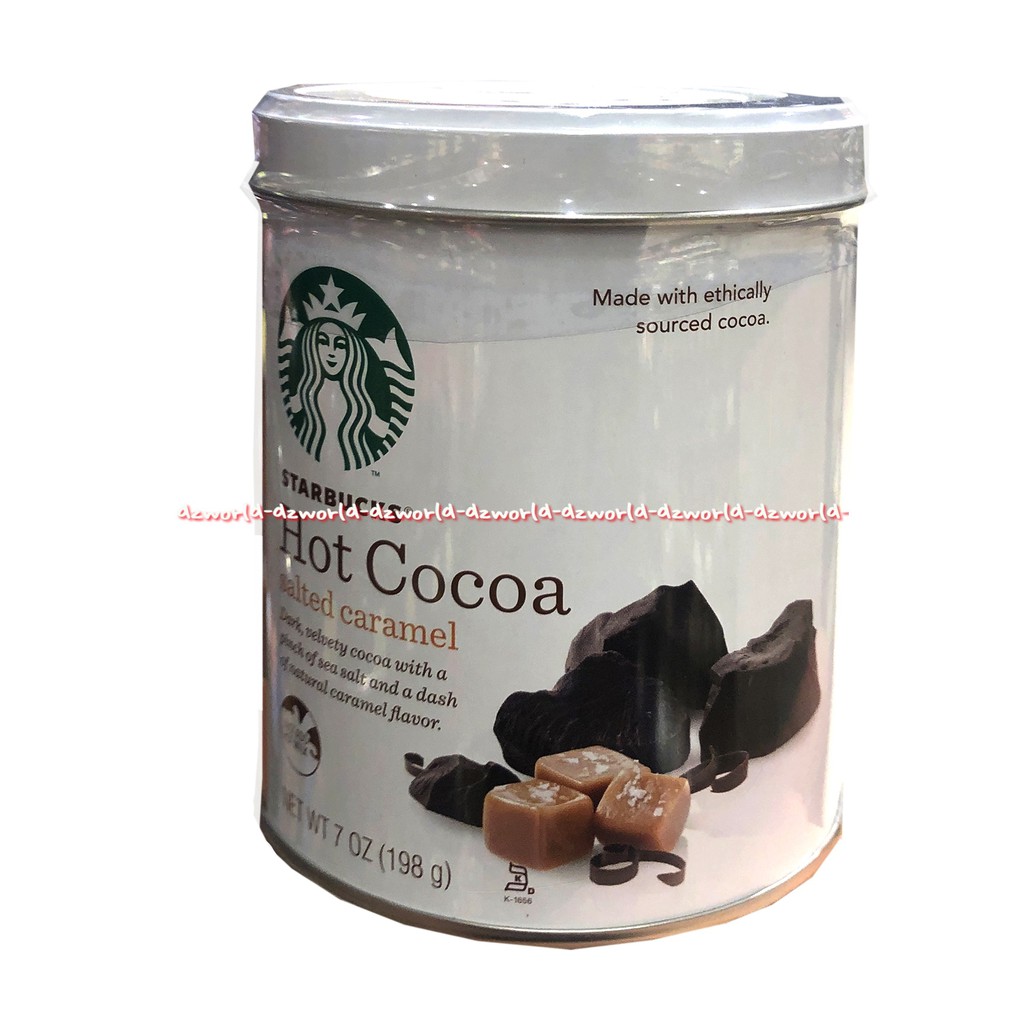 Starbucks Hot Cocoa 198gr Salted Caramel Hot Cocoa Milk Minuman Coklat Instan Star Buck