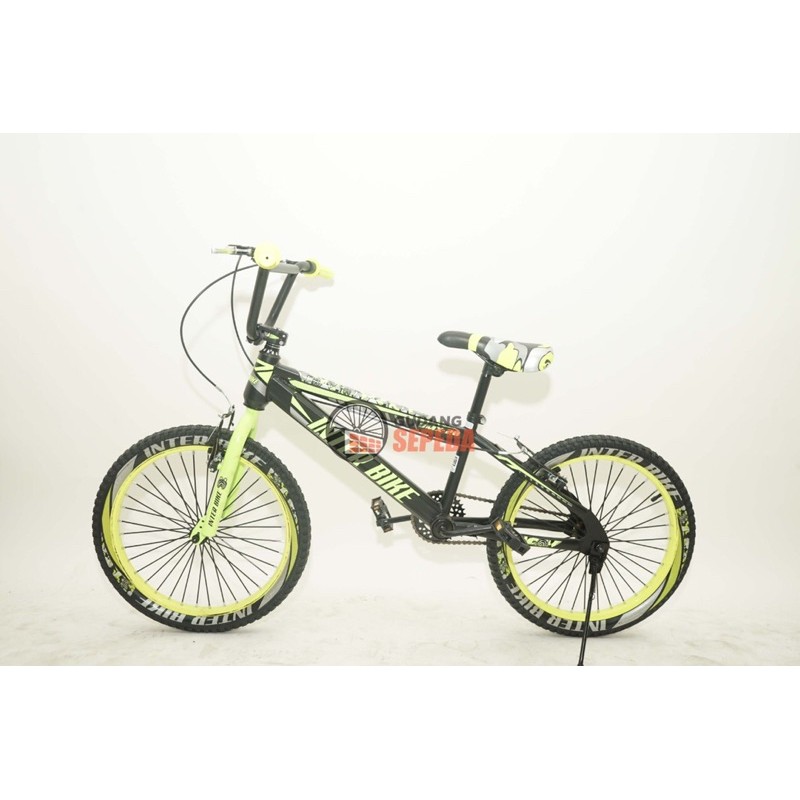 Sepeda BMX InterBike 20 inch ban besar bisa anak dan dewasa Garansi frame bisa kredit cicilan COD-1