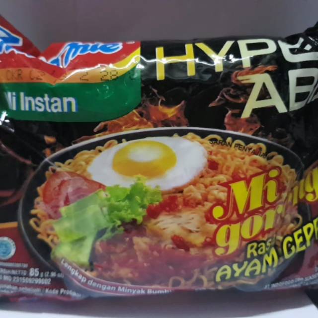 

INDOMIE AYAM GEPREK