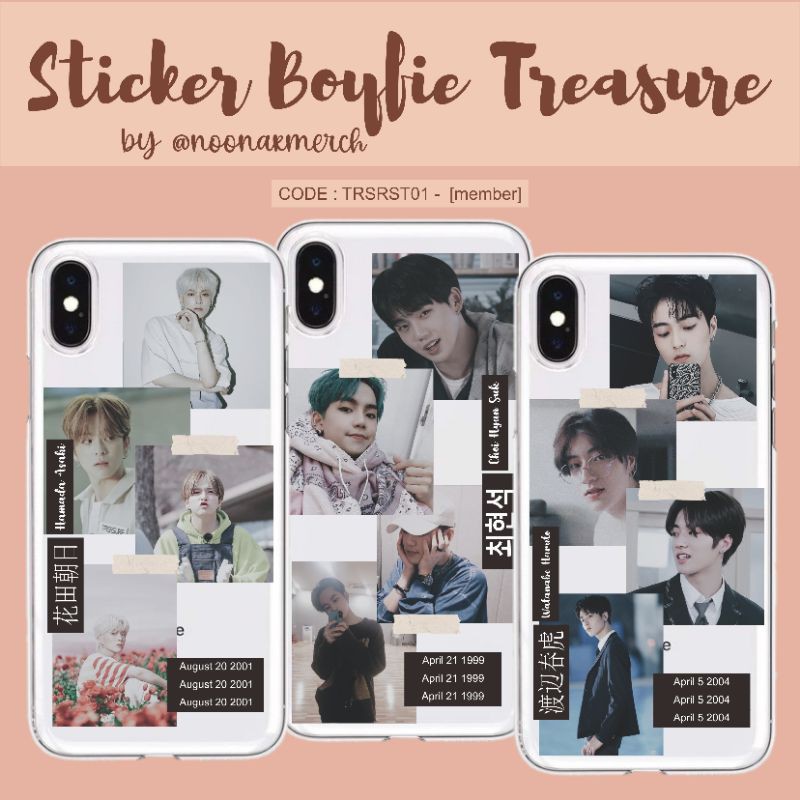 

[Minimal pembelian 10.000 bisa mix produk lain] Sticker boyfriend TREASURE | sticker boyfriend kpop | boyfirend TREASURE kpop | TREASURE TEUME