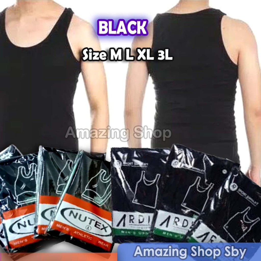 Singlet Pria Dewasa Kain Salur | Kaos Dalam Pria Nutex Nugros Arditex Murah