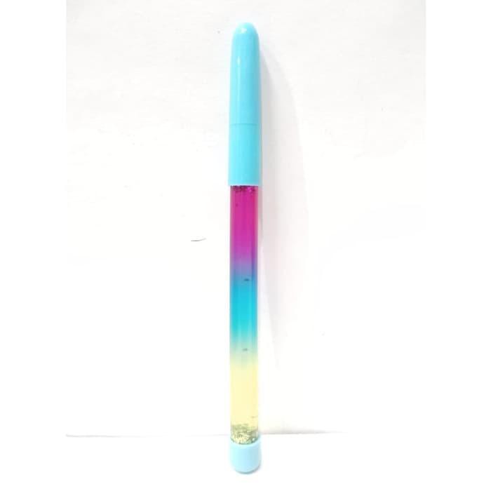 

Promo Pulpen Bolpen Glitter Alat Tulis Gel Hitam 0.5 mm - Biru Muda Murah
