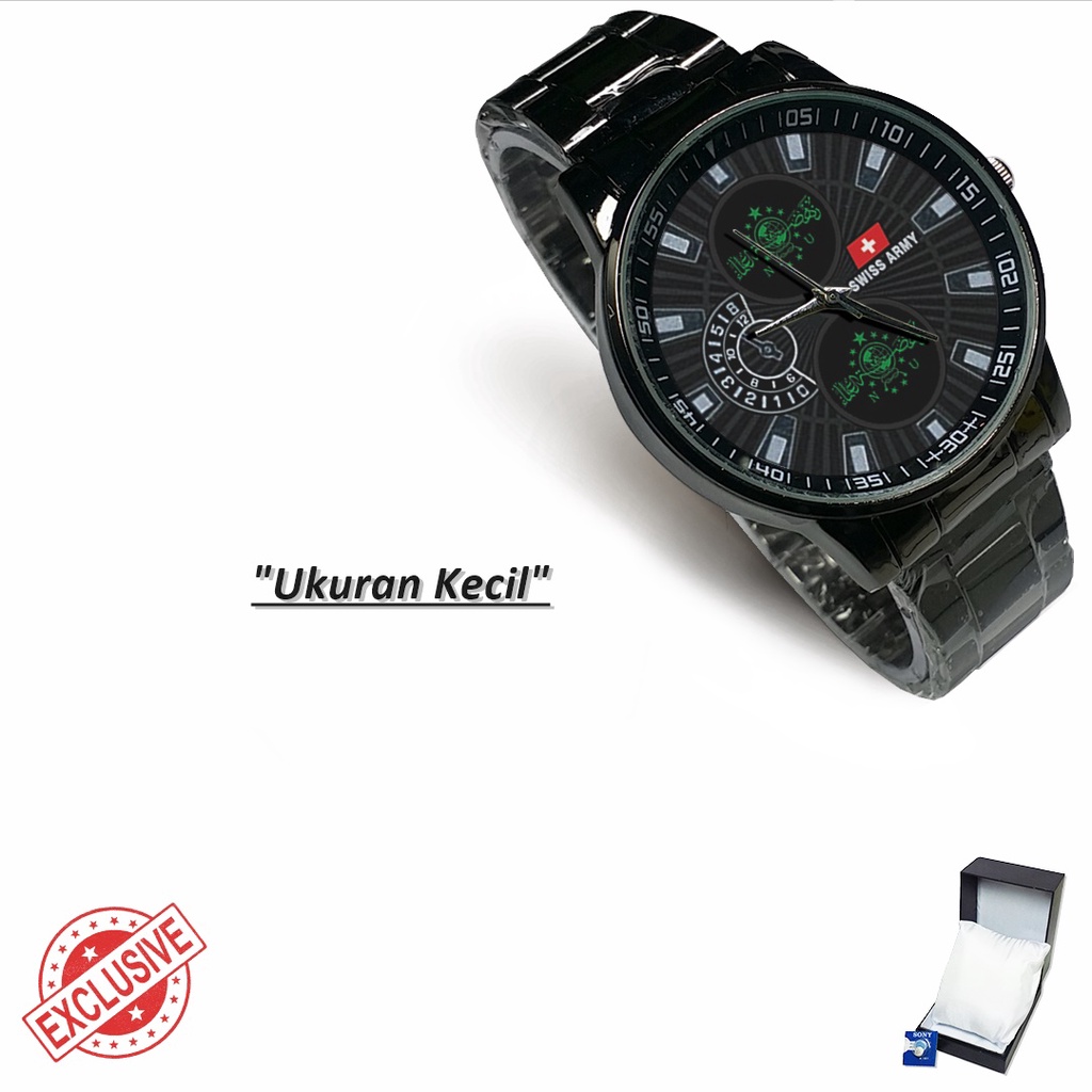 Jam Tangan Rantai Couple Logo NADHLATUL ULAMA (Cool)