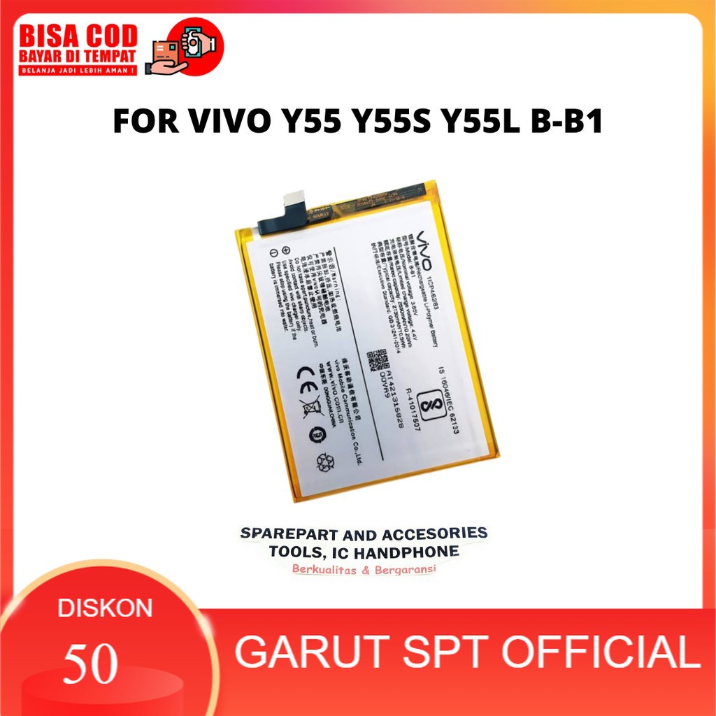 Baterai Batre Vivo Y55 Y55S Y55L Kualitas Original
