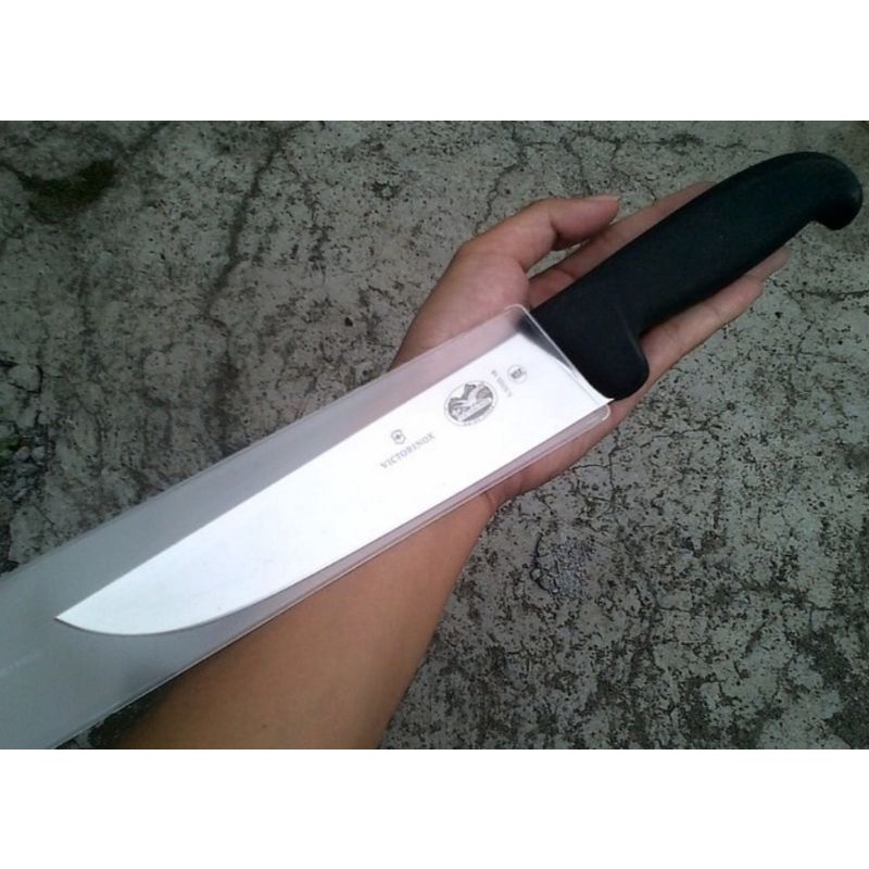 Pisau Bucher/master chef Victorinox 18cm original.