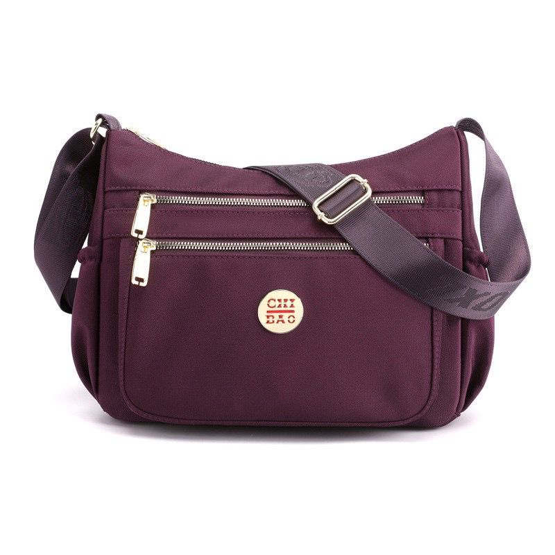 FLASH SALE 10.10 - TAS SELEMPANG WANITA CHIBAO BORDIR POLOS RESLETING TIGA [BANYAK RUANG] | TAS SELEMPANG DAN BAHU WANITA TRAVELING, KERJA, KULIAH | TAS SELEMPANG KEKINIAN/NONGKRONG