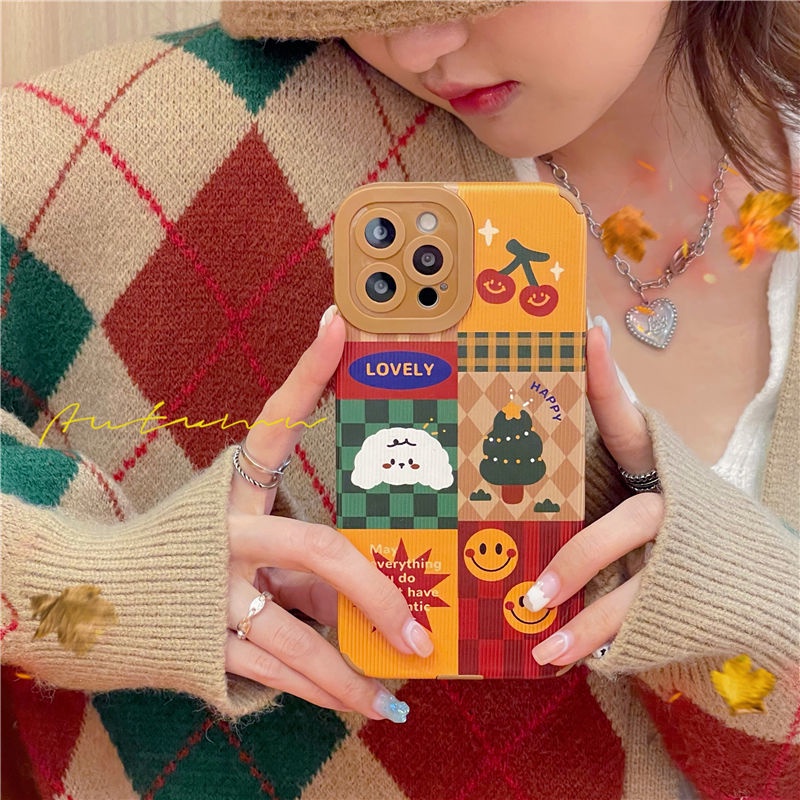 Christmas Tree Pattern For IPhone X Xs Xr XsMax 11 11Pro 11promax 12 12Pro 12ProMax 13 13pro 13promax Silicone  Case Pjsd