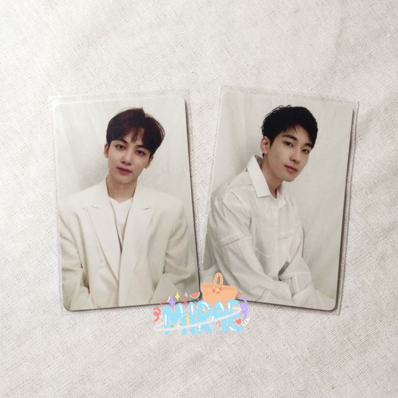 Photocard Seventeen Mingyu 24H Album Carat Ver PC SVT Official Poca Ori Ofc Sebong Carver Versi Cara