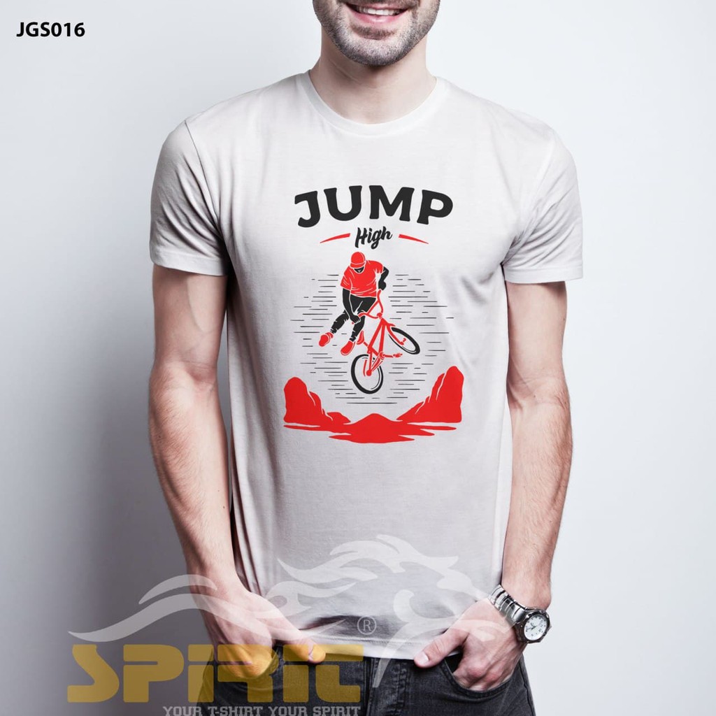 BAJU DISTRO TERBARU SEPEDA BMX JUMP HIGH PRIA WANITA SIZE JUMBO