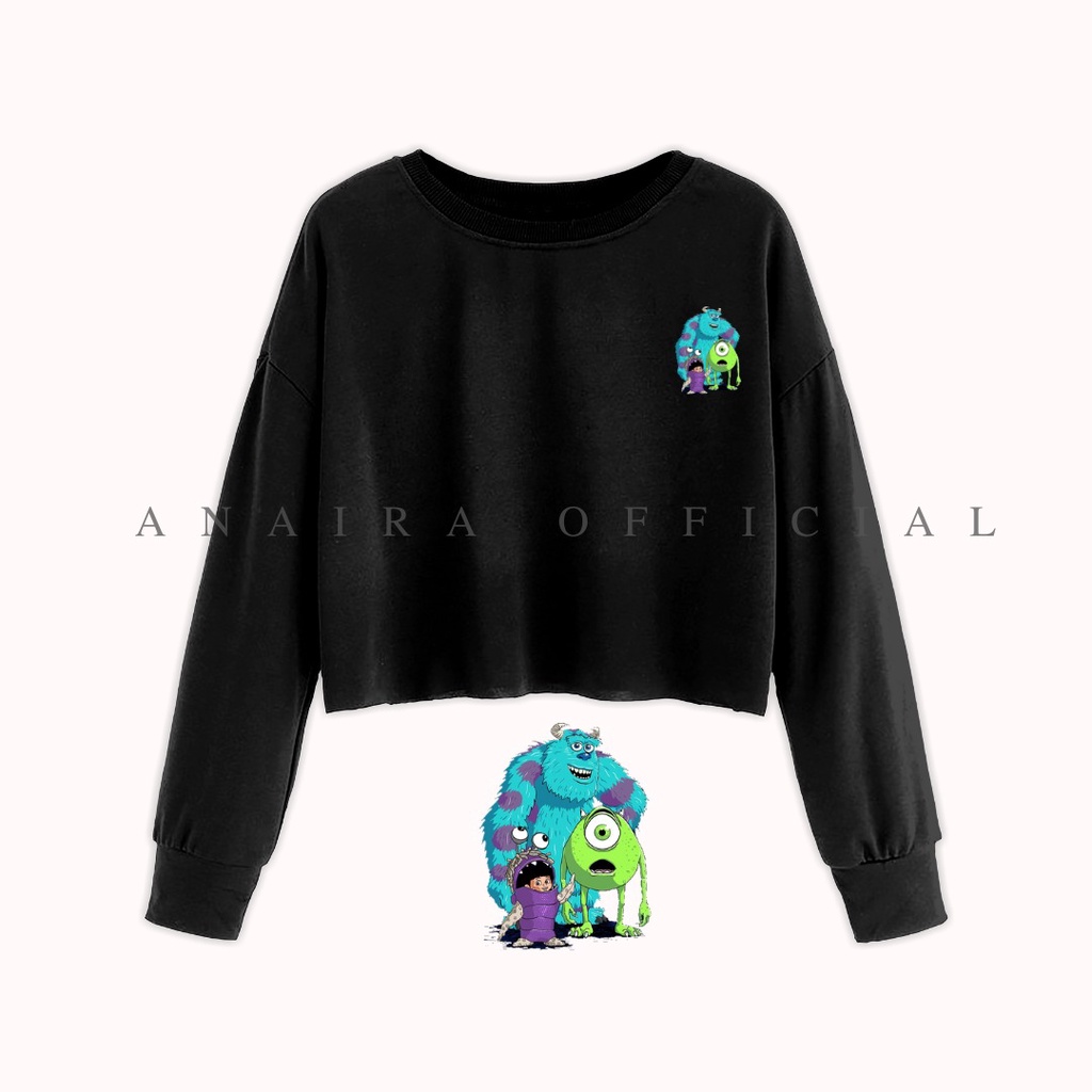 SWEATER CROP MONSTER INC ANAIRAOFFICIAL