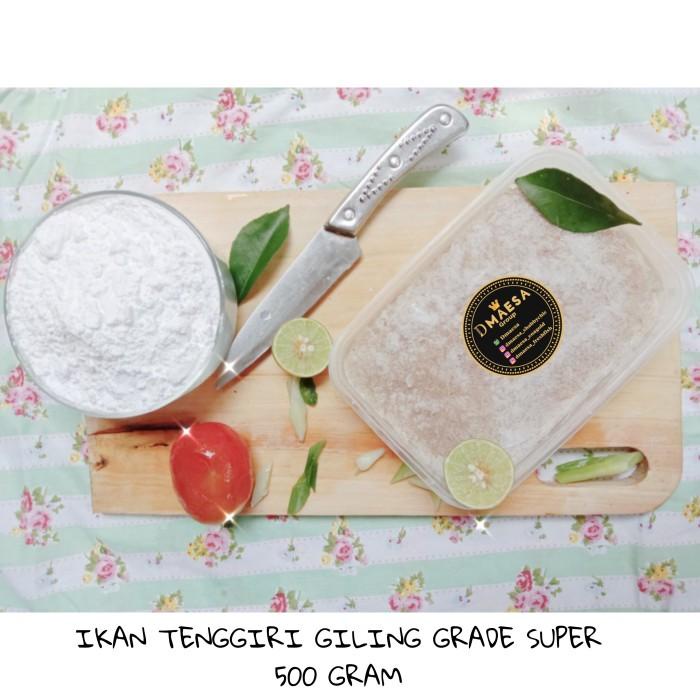 

Fisho | Ikan Tenggiri Giling Natural Asli Bersih Tanpa Campuran Berat 500Gram Ready stock