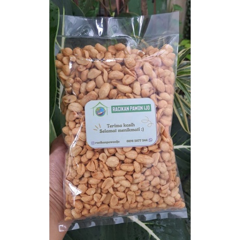 

Kacang Bawang Kriuk Kemasan Besar (500g & 1kg) by Racikan Pawon Ijo | Crunchy & Fresh | Ready Stock