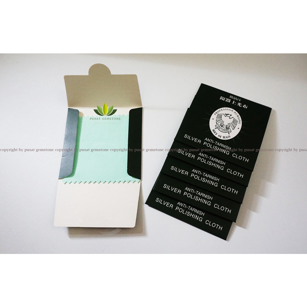 Silver Polishing Cloth Kain / Lap Pembersih Perhiasan Perak from Germany
