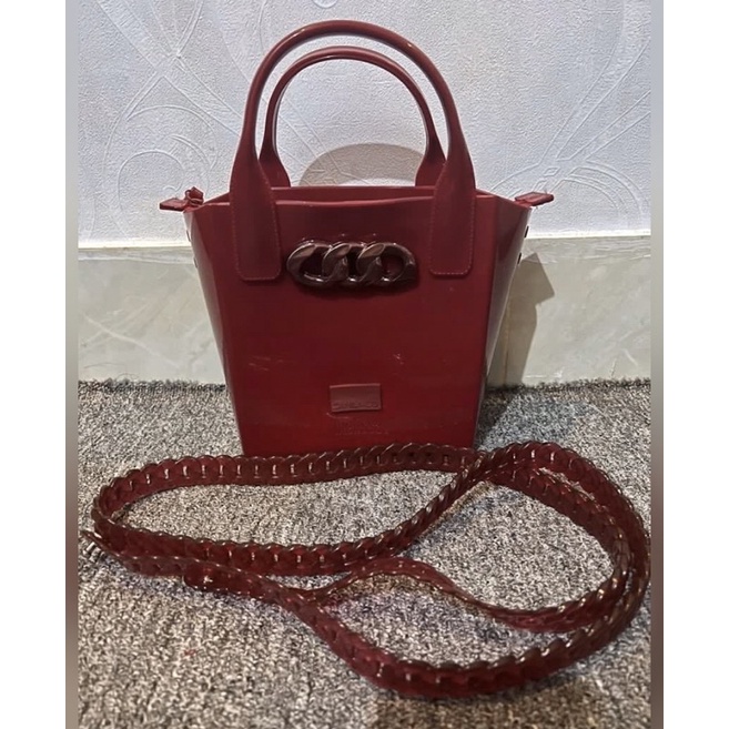 Melissa red bag