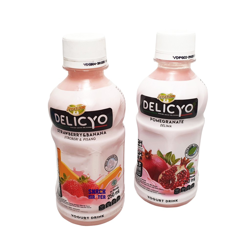 Prosana Delicyo Yoghurt Rtd Fat Free Netto 250 Ml Shopee Indonesia