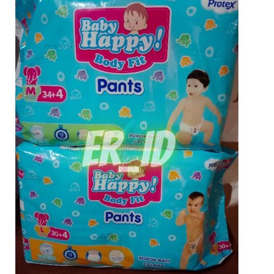 Paling Diminati BABY HAPPY  Body fit pants celana M/L (pampers baby happy)
