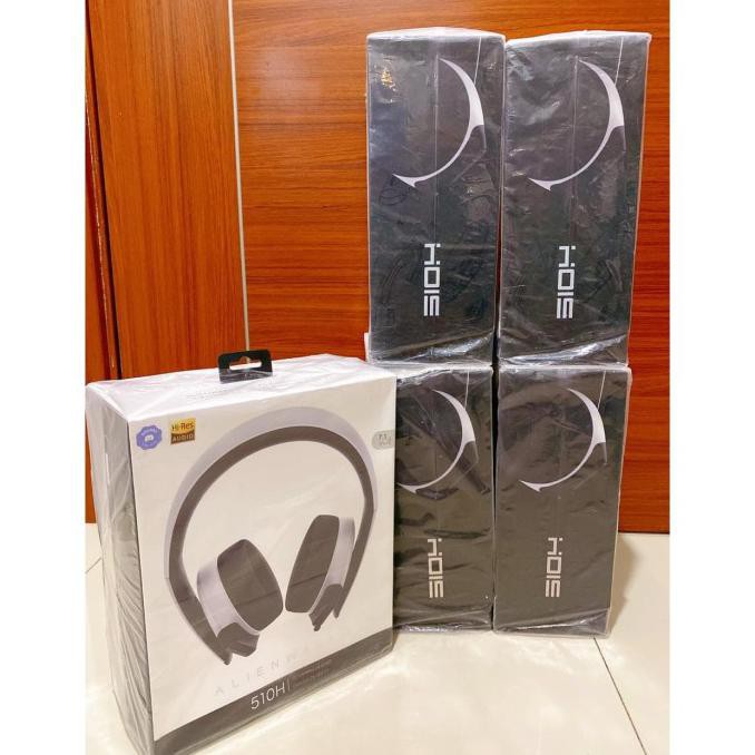 Alienware 510h 7 1 Gaming Headset Aw510h Lunar Light Shopee Indonesia