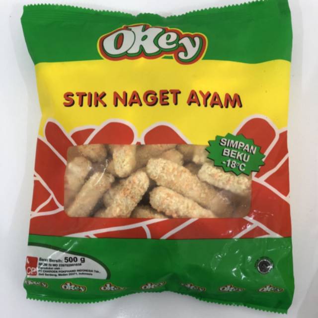 

Okey chicken nugget stik 500gr