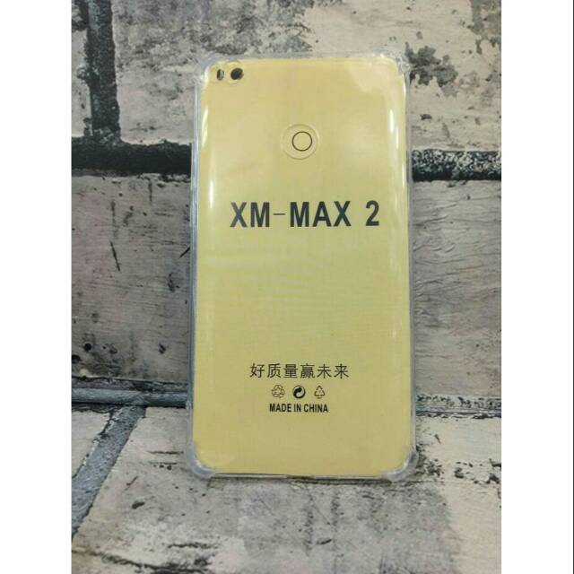 Case Anti Crack Hp Xiaomi Mi Max 2 Sarung Pelindung Belakang Softcase Anticrack Antu Krak Krek Retak