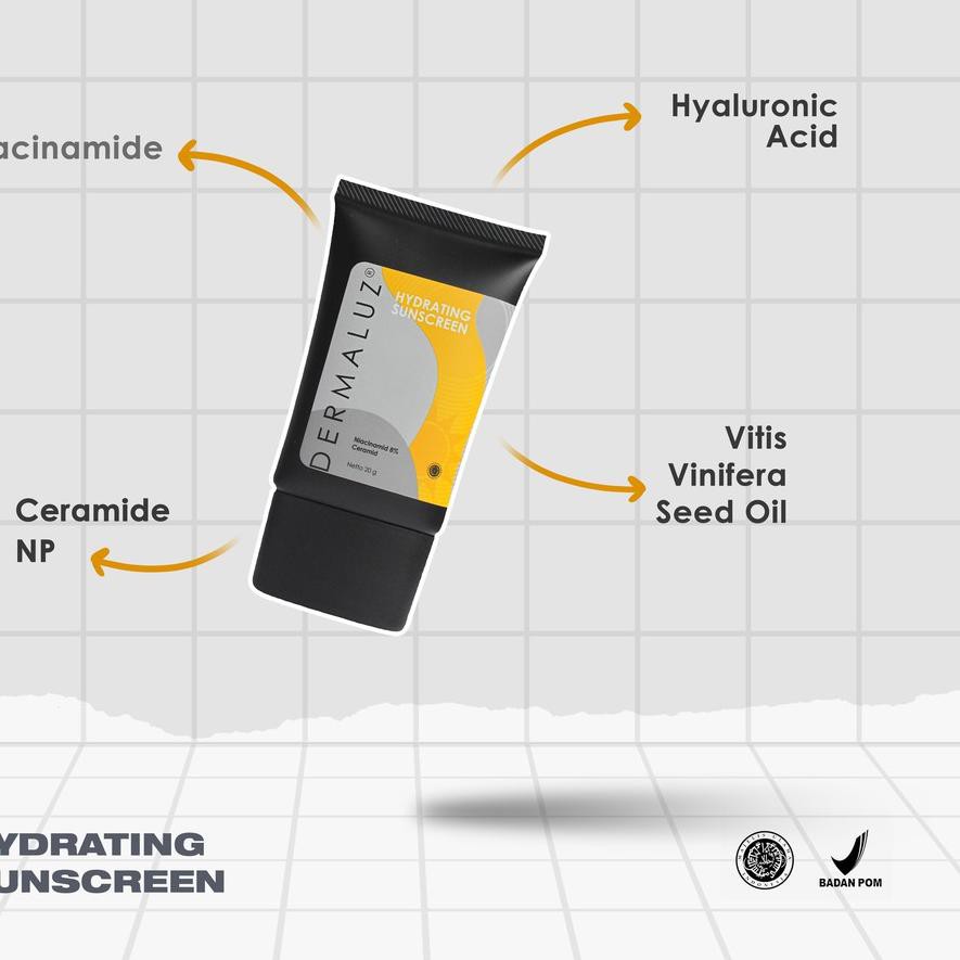 ♥ DERMALUZ Hydrating Sunscreen ❊