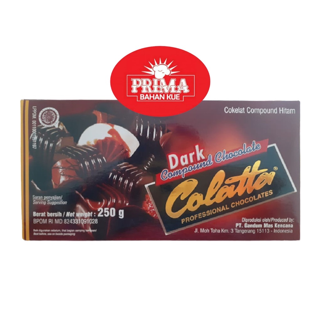 

COKLAT BLOK COLATTA DARK 250 GR