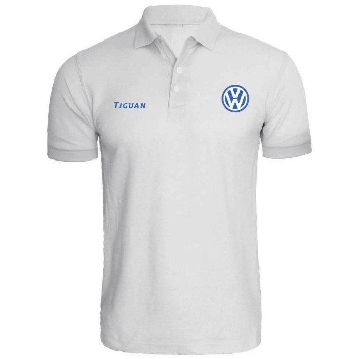 KAOS POLO SHIRT BAJU KERAH DISTRO VW TIGUAN POLOS CUSTOM VOLKSWAGEN KUALITAS BERKELAS