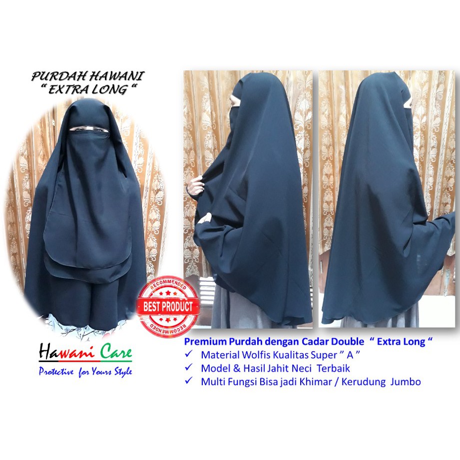 CADAR / PURDAH EXTRA LONG YAMAN