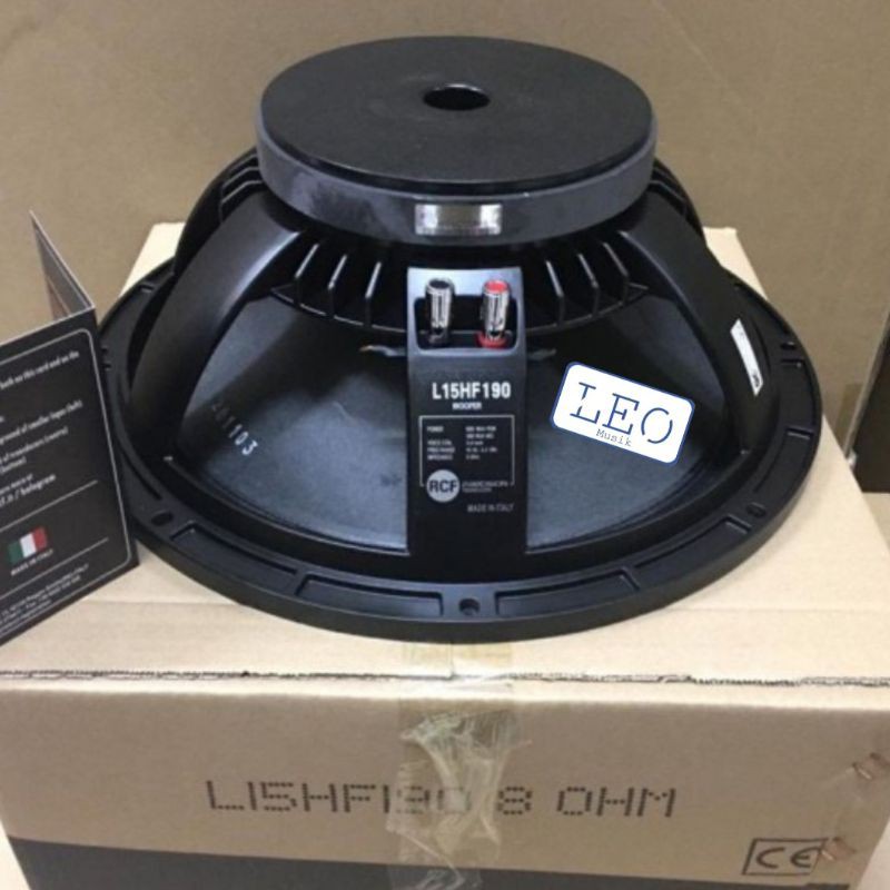 RCF COMPONENT SPEAKER L15HF190 KARAKTER WOOFER 15 INCH RCF 15HF190