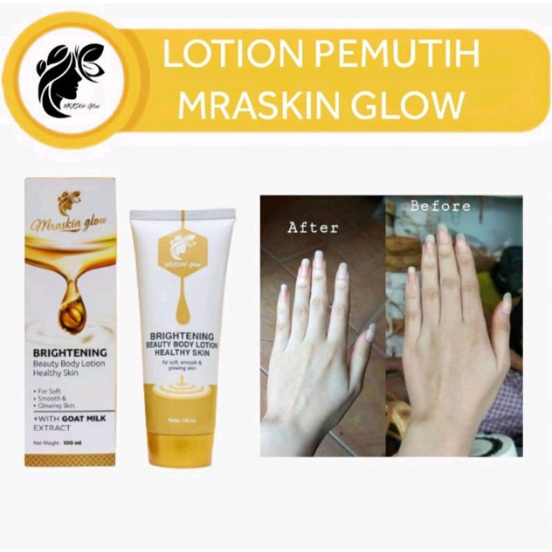 MRASKIN GLOW Brightening lotion
