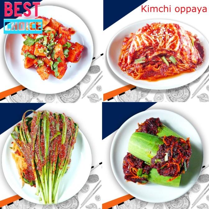 

kimchi authentic korea Mix 1 KG dibuat oleh chef korea.
