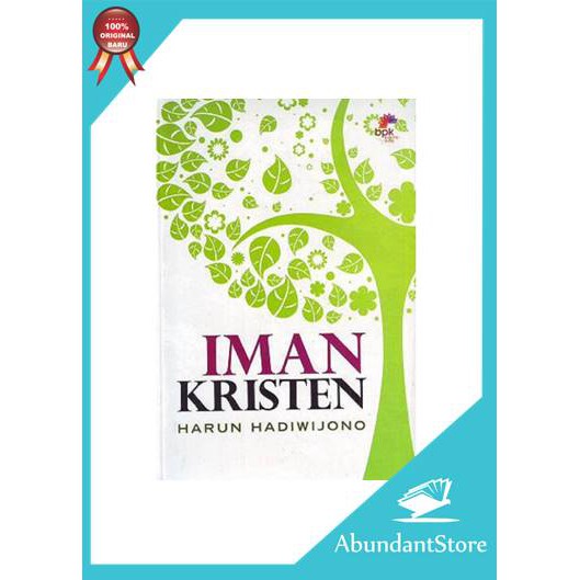 Buku Iman Kristen - Harun Hadiwijono