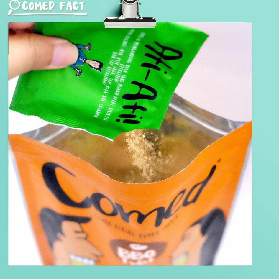 

[ Best Seller ] Bundling Comed Ripta Food Isi 2 - Comro Kering Bumbu Shaker BBQ Twist 150 Gram