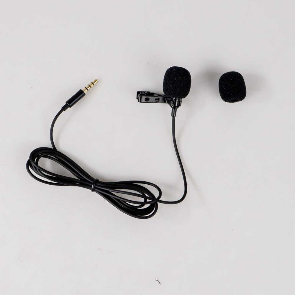 TaffSTUDIO Deluxe 3.5mm Microphone with Clip for Smartphone / Laptop / Tablet PC - EY-510A