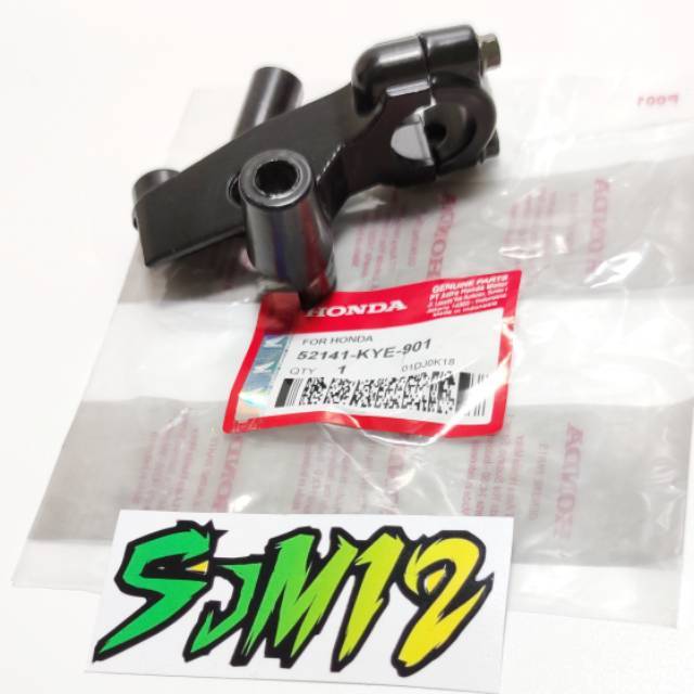 DUDUKAN SPION KIRI HONDA TIGER MEGAPRO VERZA CB150R  CBR150R DUDUKAN SPION KIRI HONDA