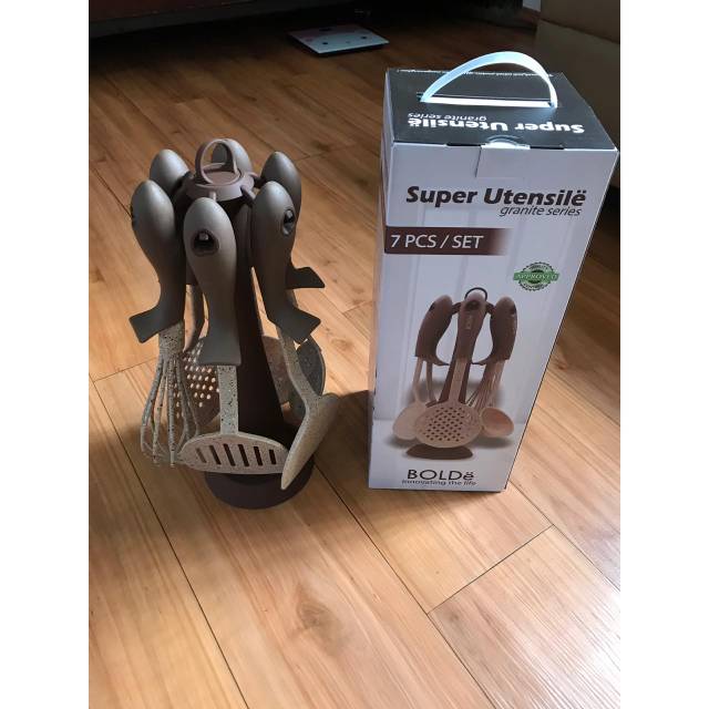 Spatula Set BOLDe - Sutil - Sodet - Sendok Masak