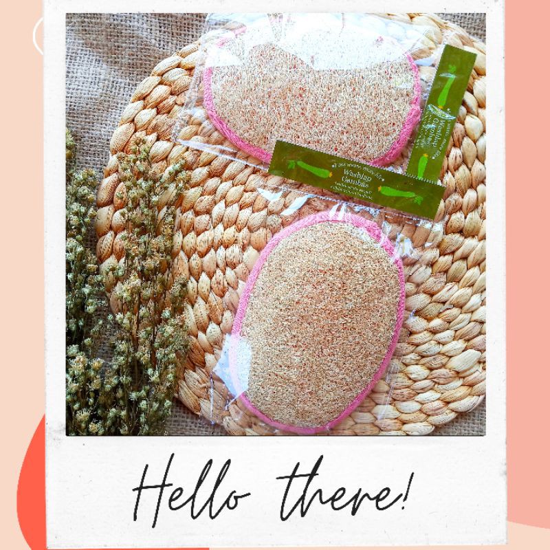 LOOFAH SPONGE MANDI WASLAP GAMBAS OYONG PENGGOSOK BADAN