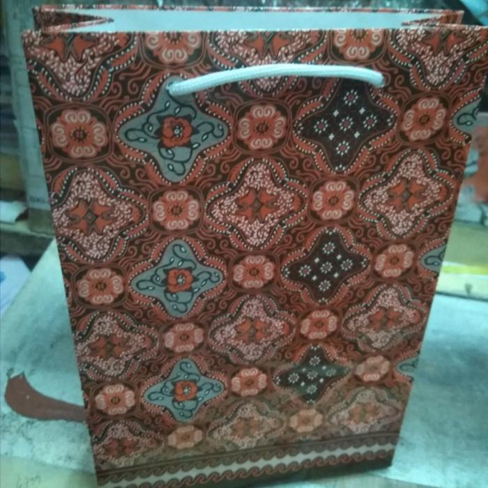 Ready Murah Craft | Paper Bag Batik Glossy Isi 12Pcs