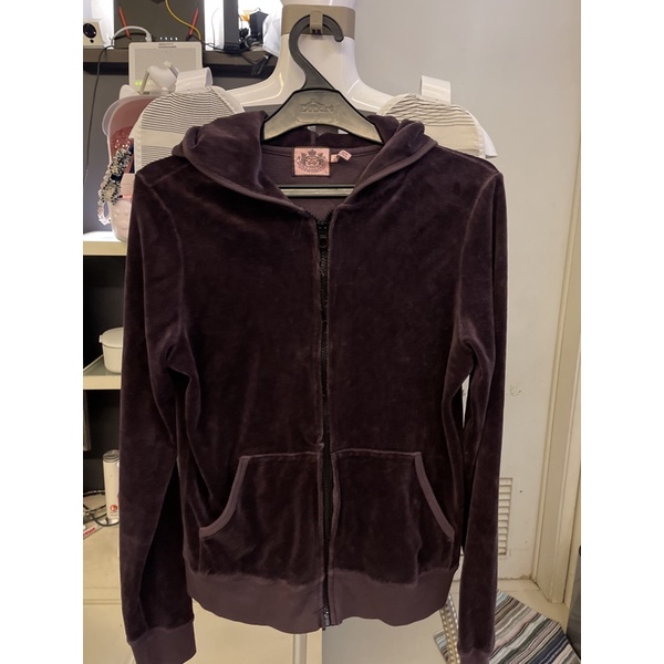 preloved authentic jaket hoodie juicy couture sz L