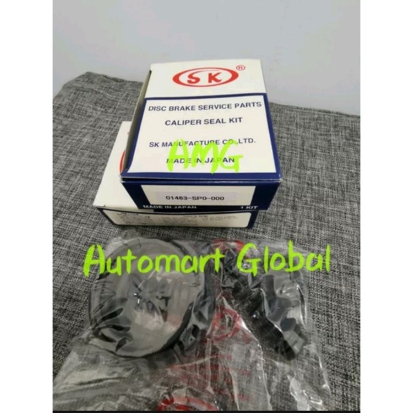 caliper kit karet rem cakram honda crv gen 1 gen2 japan