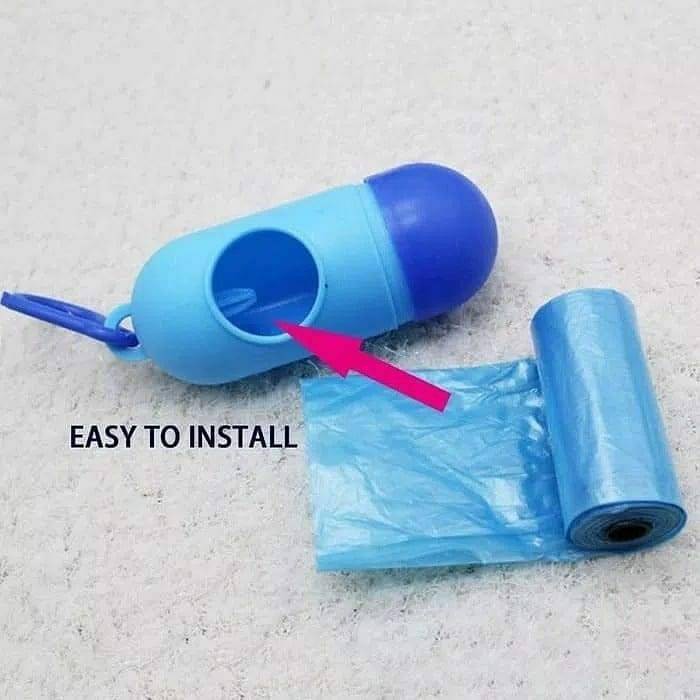 Dispenser Plastic For Baby Diaper Waste Bag / Portable Plastic Dispenser Box / Plastik Sampah Popok Random