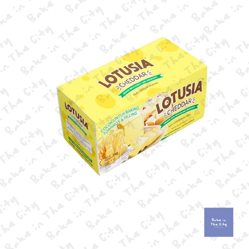 

Keju Cheddar Lotusia - 2kg