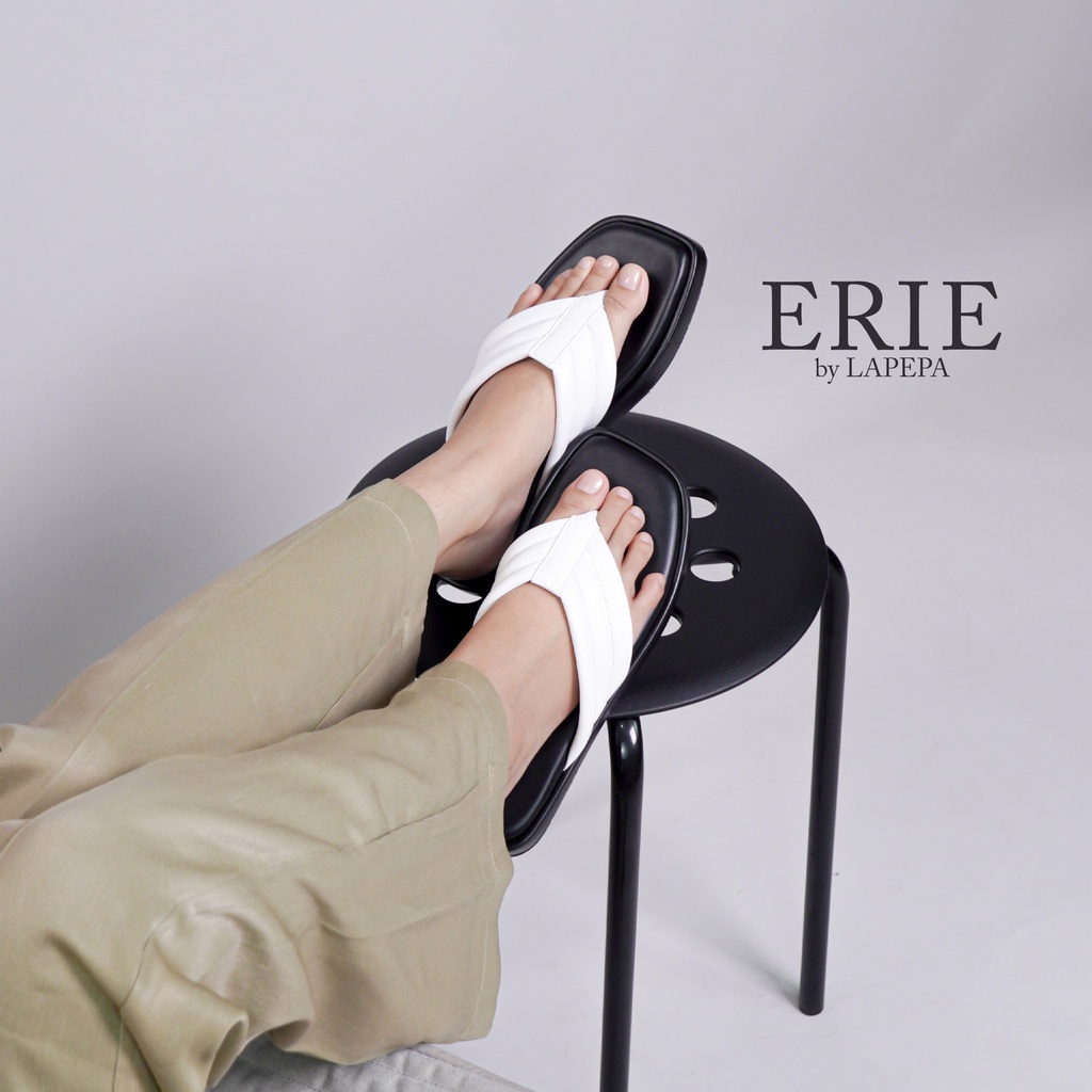 AVLINSTORE - tipe ERIE Sandal Wanita Jepit Wedges Platform Perempuan Empuk Tinggi 3 cm Sandal Tatak