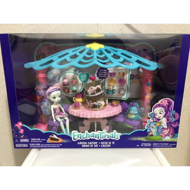 mattel enchantimals garden gazebo party