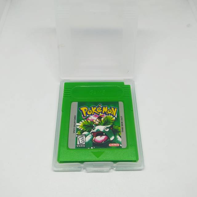 Kaset Gameboy Color GBC DMG GBA Pokemon Green Version Nintendo Retro Game Boy