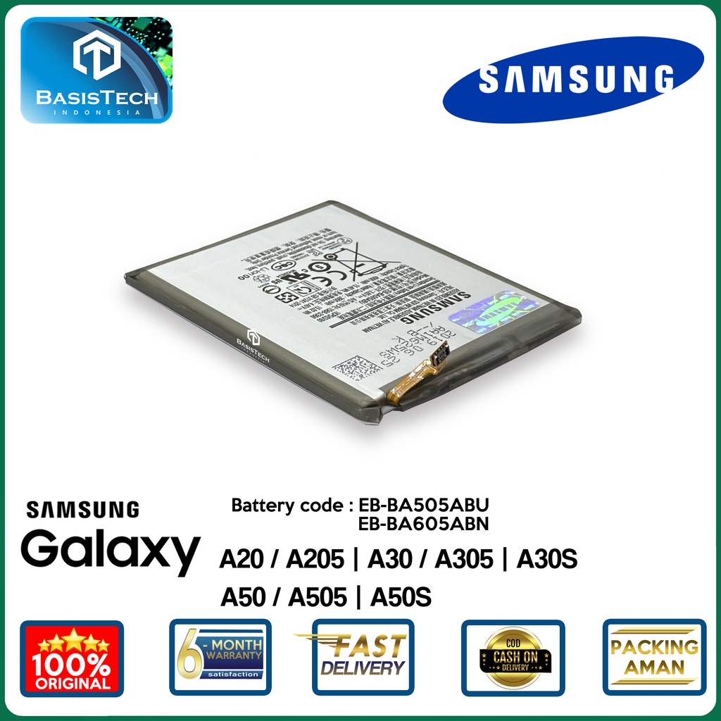 BATERAI SAMSUNG A20 - A205 - A30 - A305 - A30S - A50 A505 - A50S - ORI