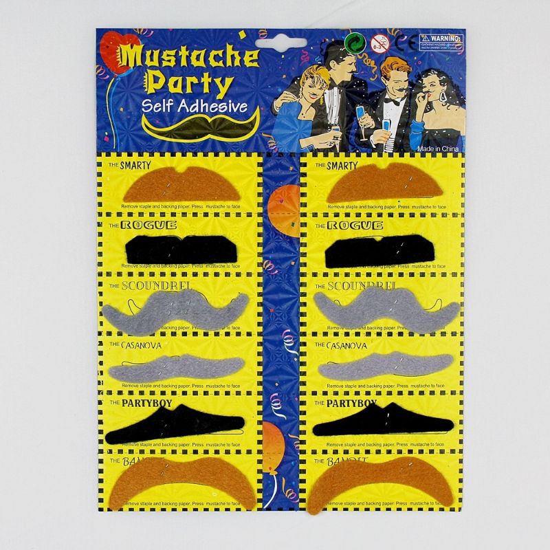 Kumis palsu murah Mustache party self adhesive