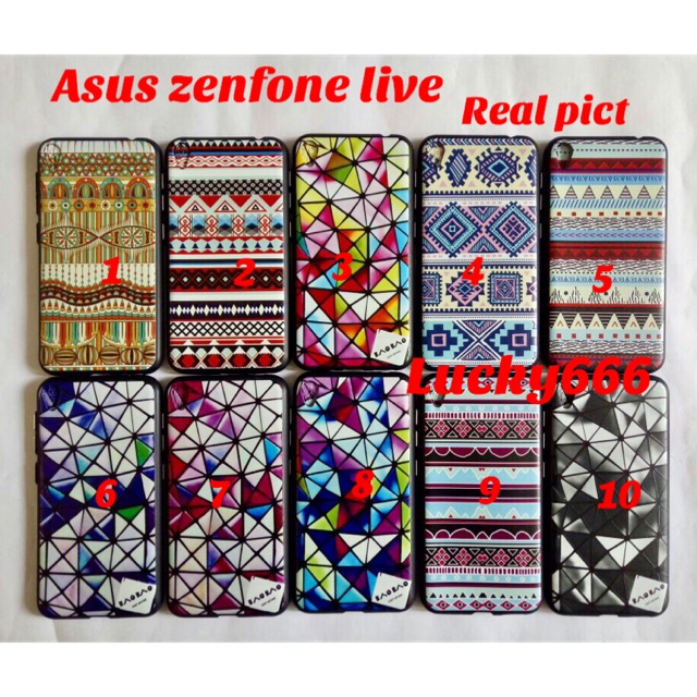 Soft case motif asus zenfone live silikon gambar zenfone live a007 zb501kl