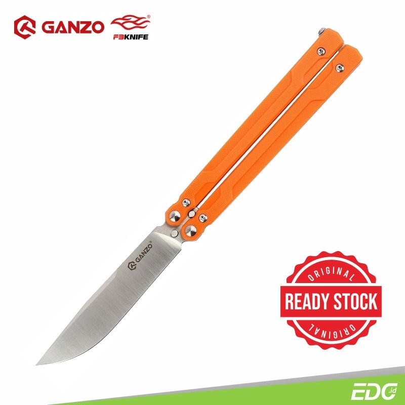 Ganzo Firebird G766-OR 440C Steel G10 Orange Survival Camping Tools