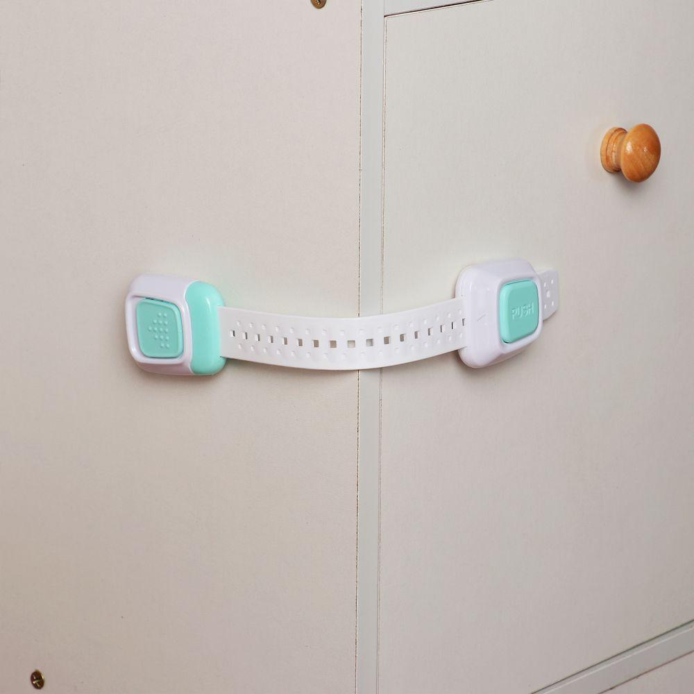 Lanfy Safety Lock Anti Maling Multifungsi Anti Jepit Lemari Laci Lemari Baby Cabinet Lock